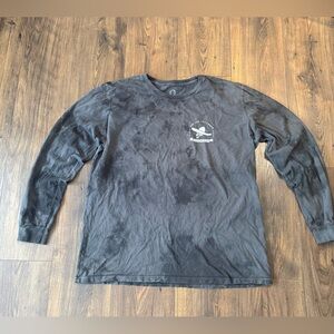 Katin Boogie Men's Long Sleeve Tie-Dye Graphic T-Shirt Size XL 100% Cotton